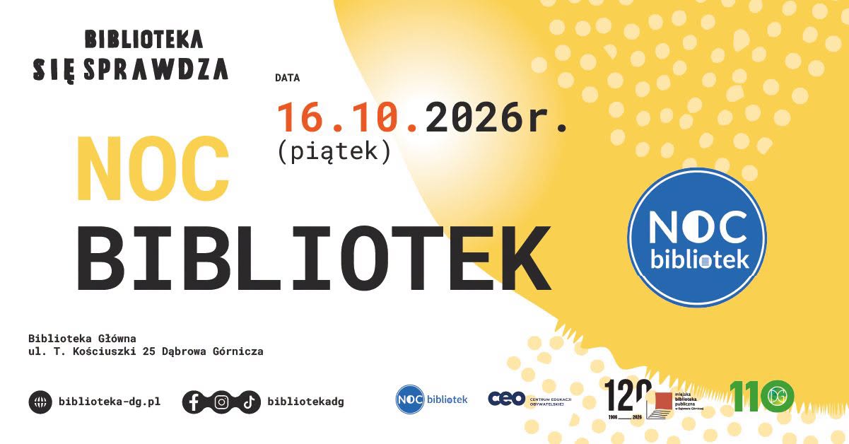 Noc Bibliotek 2026